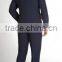 Navy Linen 2-Button Suit With Flat Front Pants(SHT1182)