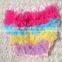New arrival high quality 100%cotton ruffle bloomers for baby girls