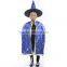 Wholesale good quality bright colorful Halloween party cosplay cloaks for children