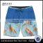 Summer Board Short Water-Related Customizable Fit Adjustable Drawstring Beachwear Repreve Polyester Elastane Custom Swim Trunks