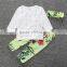S17560A kid wear baby clothing set wholesale children's boutique clothing