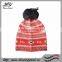 Best Selling Winter Pom Pom Knitted Hats Beanie