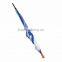 68" Arc Vented, Windproof Umbrella - manual opening, 44" long, ligtweight, less conducive to lightning and comes with your logo