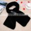 2017 factory wholesale New Winter Fashion Lady Plain Plush Faux Rabbit Fur Scarf from China