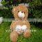 Good-looking Soft Plush Bear Toys Holding Heart