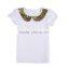 New Design The United States girls little mermaid t shirt with high quality