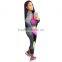 B33778A 2017 Fashion Women winter 2pcs outfit jogging sweat top and pants set