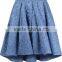 2017 Women Skirts Casual A-line Lace Skirts Top Quality Pleated Skirts Design