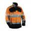 Hi-vis Yellow Waterproof rain jackets for worker
