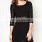 CHEFON Lace insert skater evening dresses ireland