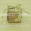 Vintage Wedding Gifts For Guests Kraft Boxes With Rustic Burlap Twine Wedding Favors Decoration Heart Candy Box
