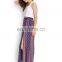 2017 hot selling new arrival ladies' vintage split skirt, high quality long maxi skirt wholesale OEM