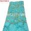 Flower design african lace fabric with stones swiss voile lace fabric guipure cord tulle net lace fabric NL1749