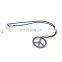 hot selling plate hippies necklace