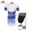 Wholesale custom cycling apparel digital sublimation Fabrics cycling jersey bicycle shirt