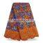 Latest design wax hollandais mix lace fabric African 6yards Nigeria popular dress L170727003