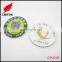 Factory supply Custom round plastic name badge