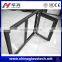 CE certificate tempered glass used aluminum windows