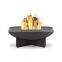 2018 New design corten steel metal fountain pellet fire pit