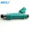 WEILI fuel injector nozzle 23250-0H030 23250-0H060 23250-28080 for Camry 2.4 L I4 04-10