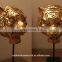 Jewelry Clothes Shops Promotion Decoration 3D Printing Electroplate Heart Ball Models for Big Plaza Holiday Party