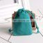 12x10cm Pink Green Gift bags Pink pouches Drawstring Jewelry bags Velvet bags