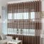 Striped living room balcony two color sheer curtains