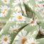Soft small daisy fabric 100D four side elastic digital printed fabric chrysanthemum top women's dress fabric 120Gsm