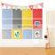 wholesale colorful square self sticking nine grid felt wall sticker
