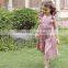 Girls' Dress 2020 Summer Cotton Ruffles Hollow Vest Clothes Dress