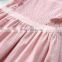 2019 summer pink flower princess toddler girl party dresses comfortable baby girls dresses