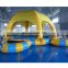 Commercial Grade mobile PVC Children Inflatable Swimming Pool with roof For Sale