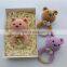 Newborn Gift Eco-friendly Cotton Crochet Hand Knitted Bear Rattles