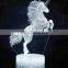 Multicolor 3D Acrylic  LED Night Light unicorn Table Lamp