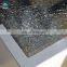 High quality tempered ice crack laminated glass