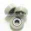 Small PA6.PP sliding door and window blinds pulley for wood sliding door system