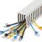 ZGYZJM PVC Industrial Wire Duct Cable Management Raceway Slot - Network Cable Cable Hiding Kit