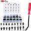 Auto Fastener Clips Fastener Rivet Clips 190Pcs 6 Sizes Car Push Pin Rivet Trim Clips