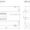 DSSF1946 3 phase din rail smart prepaid 100A kwh current power meter