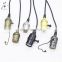 Best Seller Vintage Pendant Light Fixtures Aluminum Edison Bulb Lamp Holder E27 E26  with Zipper Switch