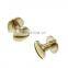 brass flat cheese head chicago screws for book binding