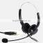 rj9 plug call center and noise cancelling service center headset