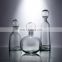 Home Accessories Modern Decorative Minimalism Cylinder Clear Cellar Bottle Glass Vase Set