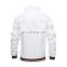 Windproof Men's Jackets Fleece White Winter Casual OEM Service Standard WASHED Full Zipper Jacket Polyester Cotton Bomber Jacket