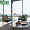 Outdoor Sofas Sets Waterproof Furniture Garden Rattan Woven Sofa Sets With Coffee Table For Villa