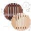 Walnut Bowl Mat Wooden Pot Coaster Teapot Place Mat Black Environment-friendly Natural Mats & Pads
