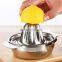 Custom Logo High Quality Hand Commercial Kitchen Manual Stainless Steel Lemon Squeezer
