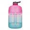2021 Wholesale Manufacturing Direct Selling One Gallon Tritan Motivational Water Bottle