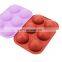 Ball Sphere Mold For Cake Cake Baking Chocolate Candy Fondant Bakeware DIY Decorating Round Shape Silicone Dessert Mould