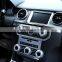 Factory 5pcs Chrome Volume and Air Conditioning Knobs Trim for Land Rover Discovery 4 LR4 Range Rover Sport Freelander 2